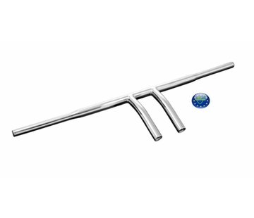 Highway Hawk FAT 1-1 / 4 "BAR WISHBONE, CHROME