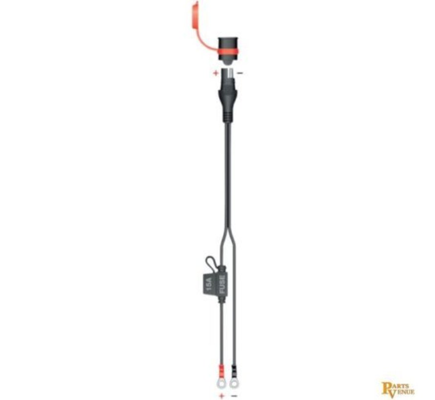 TecMate CARGADOR CABLE DE OJAL