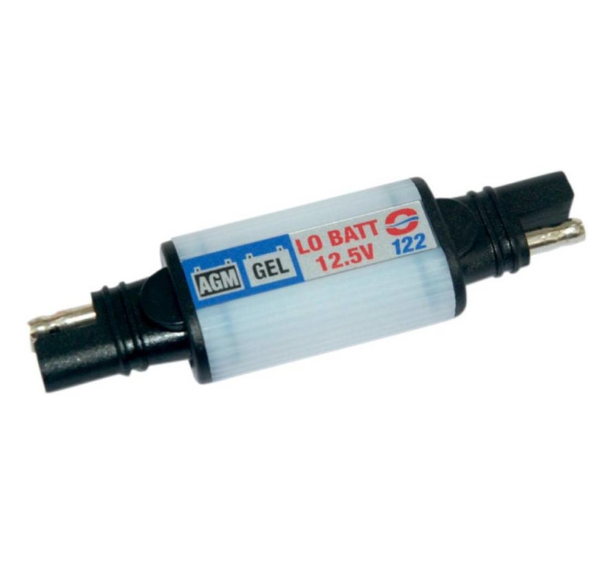 AGM Batterie CHARGE WARNING 12 5V O122