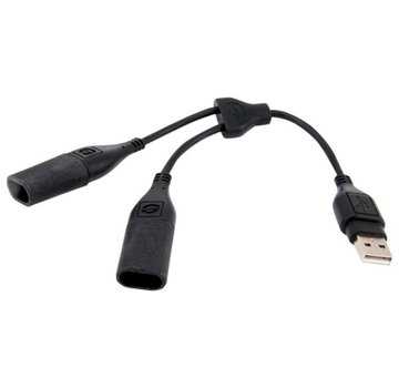 Tecmate batterij USB Y-SPLITTER 2 OUT O110