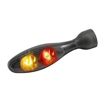 Kellerman luz trasera LED Micro 1000DF negro oscuro