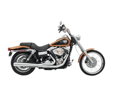 Bassani uitlaat Road Rage 2-in-1 systeem HS 06-11FXD - chroom / Zwart