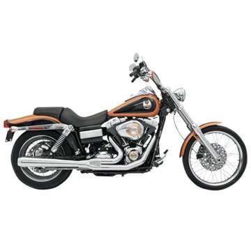 Bassani uitlaat Road Rage 2-in-1 systeem HS 06-11FXD - chroom / Zwart