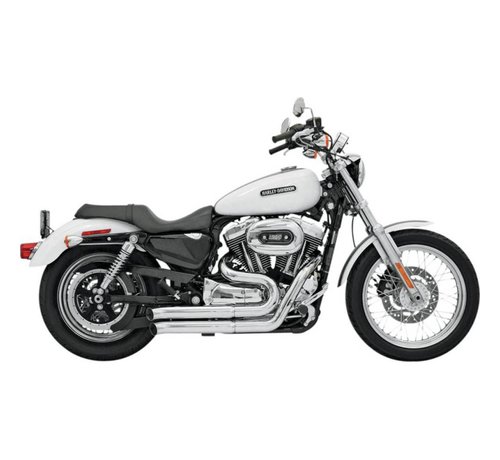 Bassani ECHAPPEMENT Firesweeper 07-13 XL - Chrome / Noir