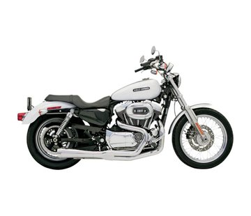 Bassani Auspuff Road Race 2-1 Chrom oder Schwarz Passend für:> 86-03 XL Sportster