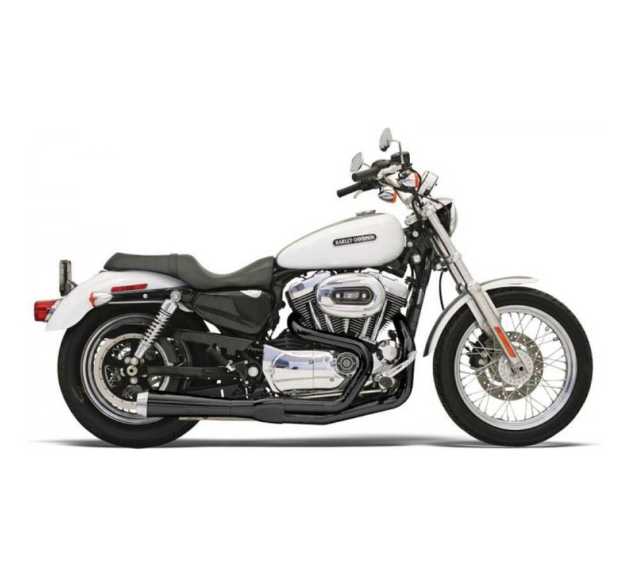 exhaust Road Race 2-1 04-13XL Chrome/Black