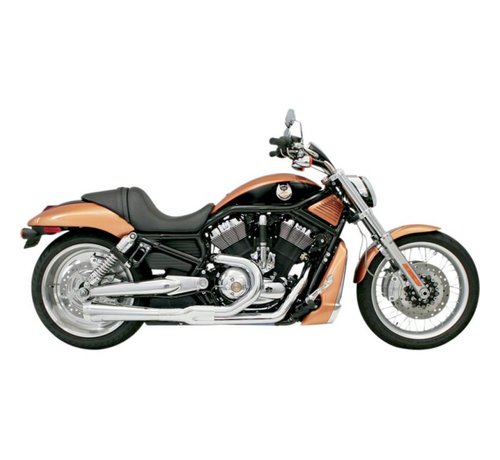 Bassani ECHAPPEMENT route Race2-1 02-05 VROD - Chrome / Noir