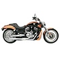 Harley Davidson uitlaat Road Race2-1 02-05 VROD - chroom