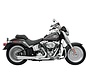 pot d'échappement RoadRace2-1 SH 86-15 Softail Chrome/Noir