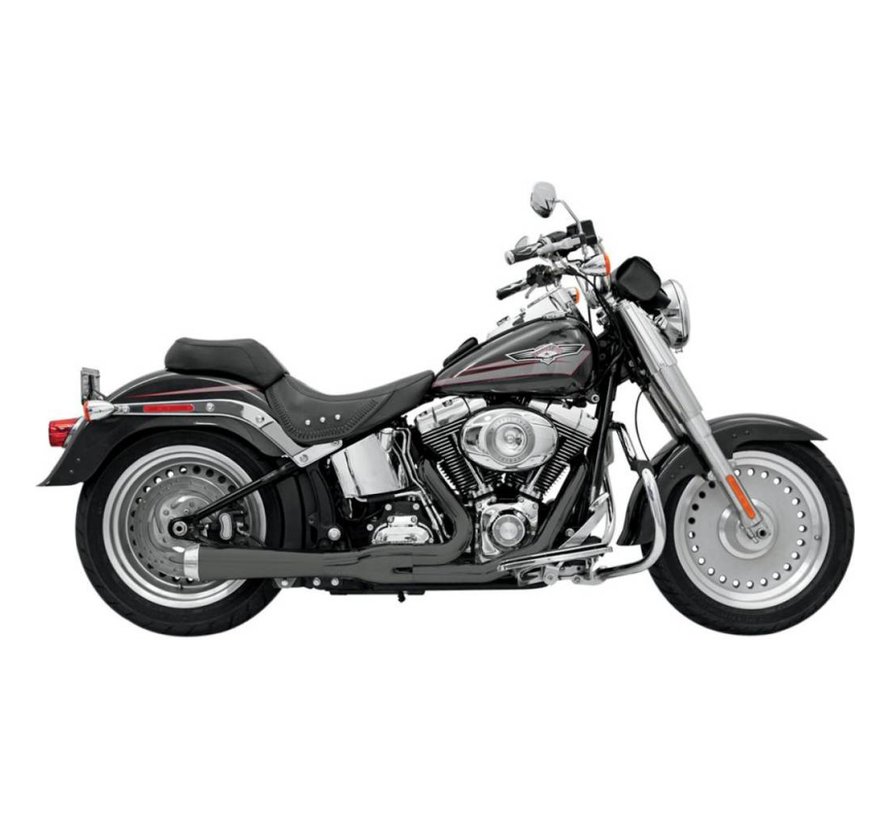 uitlaat RoadRace2-1 SH 86-15 Softail Chroom/Zwart