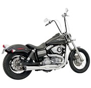 Bassani 2-1 MEGA Road Rage II FXD Chrome ou Noir Convient :. 99-17 FXD/​FXDWG