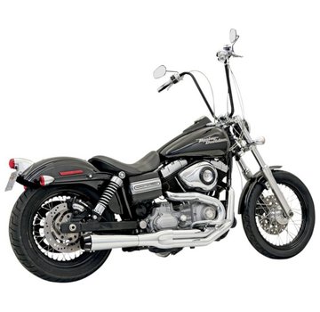 Bassani 2-1 MEGA Road Rage II FXD Chrom oder Schwarz Passend für:. 99-17 FXD/​FXDWG