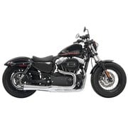 Bassani Échappement Route Rage II Mega Puissance 2-1 Chrome / Noir Sportster