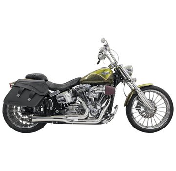 Bassani uitlaat Road Rage 2-in-1 systeem Breakout Chrome/Black