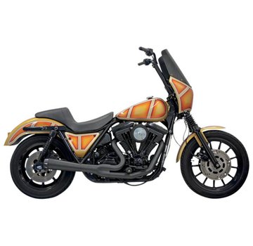 Bassani Exhaust Road Rage 2-1 Black Fits: > HD FXR models