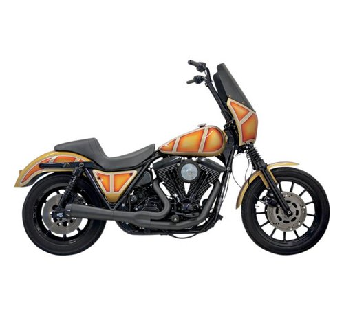 Bassani Exhaust Road Rage 2-1 Black Fits: > HD FXR models