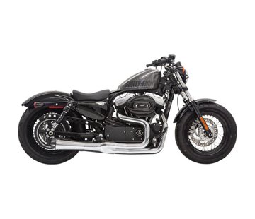 Bassani Escape 2-1 Road Rage II Mega Power cromado o negro Compatible con:> 04-21 XL Sportster