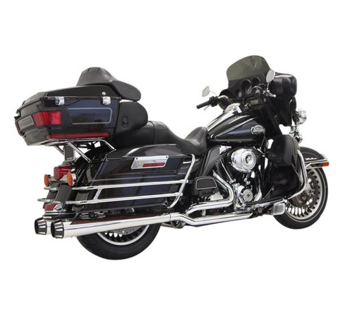 Bassani exhaust Down Under MEG 09-15 Chrome/Black