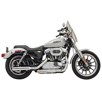 Bassani exhaust Slip-on Muffler Slash-cut 3 inch Firepower Series 04-13XL - Chrome