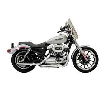 Bassani exhaust Slip-on Muffler Slash-down 3 inch Firepower Series 04-13XL - Chrome