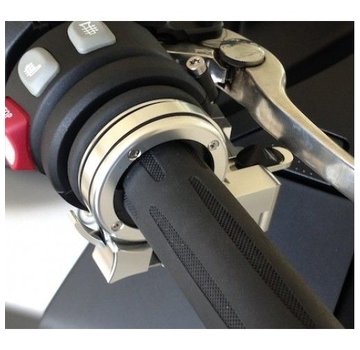 Brakeaway Tempomat - Gleitet über einen Griff mit einem Durchmesser von 1 3/16 Zoll bis 1 3/8 Zoll und wird an der Außenseite montiert.