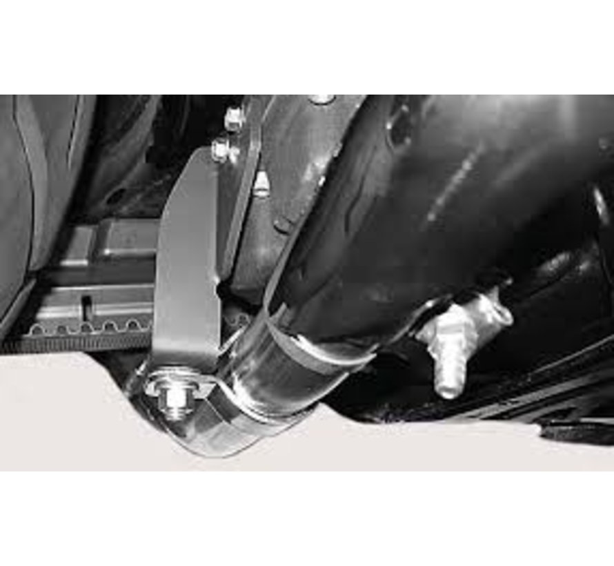 exhaust mounting plate Taco Motos Amsterdam