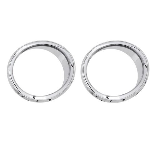 TC-Choppers  audio Speaker Trim Grill Chrome 14-up FLHT