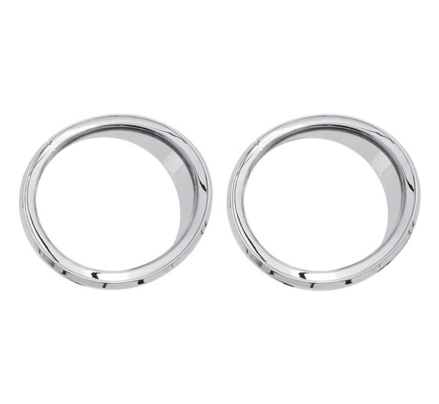 audio Speaker Trim Grill Chrome 14-up FLHT