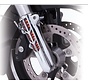 Lower frontsuspension leg cover Chrome/Black 14-up FLH/T - lighted