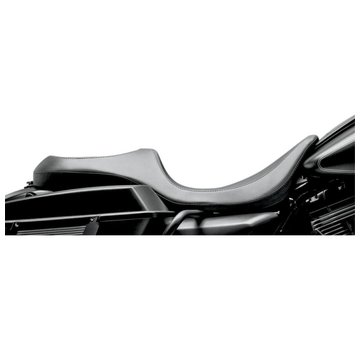 Le Pera seat 2-up Villian Smooth Fits: > 02-07 FLHR Road King