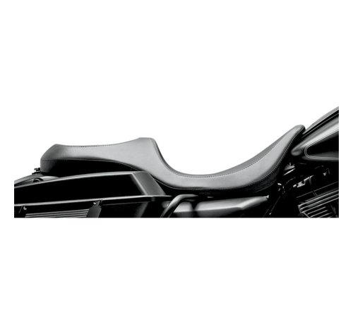 Le Pera seat 2-up Villian Smooth Fits: > 02-07 FLHR Road King