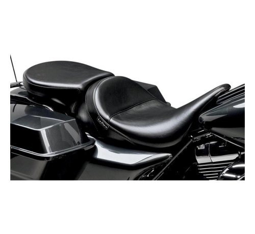 Le Pera seat solo Pillion Pad Aviator Smooth Wide Fits: > 08-20 Touring