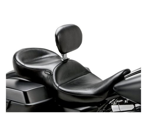 Le Pera seat Continental backrest 2-up Fits: > 08-22 Touring