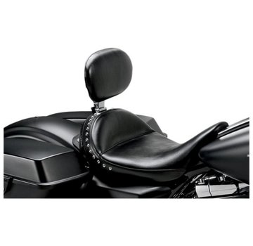 Le Pera seat solo Monterey Smooth with backrest  Fits: > 08-22 Touring