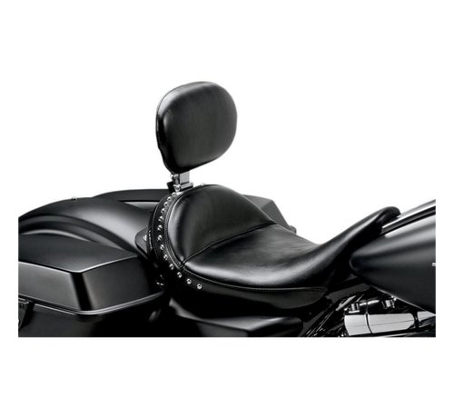 Le Pera seat solo Monterey Smooth with backrest  Fits: > 08-22 Touring