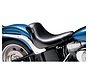 Silhouette Deluxe solo seat Smooth - Fits: > 06-17 Softail with 200 rear tire