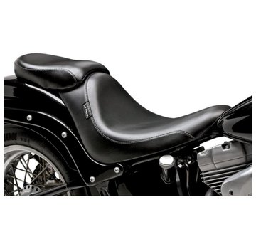 Le Pera zitplaats solo Pillion Pad Silhouette Smooth 06-16 Softail - 200 mm achterband