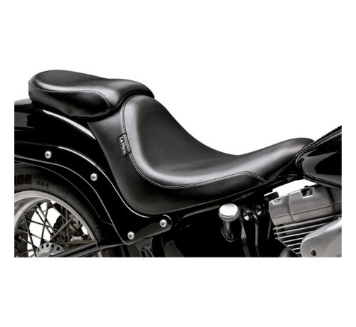 Le Pera zitplaats solo Pillion Pad Silhouette Smooth 06-16 Softail - 200 mm achterband