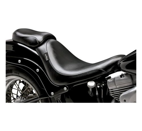 Le Pera seat solo Pillion Pad Silhouette Smooth 06-16 Softail - 200mm rear tire