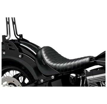 Le Pera Sitzbank Solo Bare Bone plissiert Passend für: > 11-13 Softail FXS Blackline; 11-17 FLS/S Softail Slim