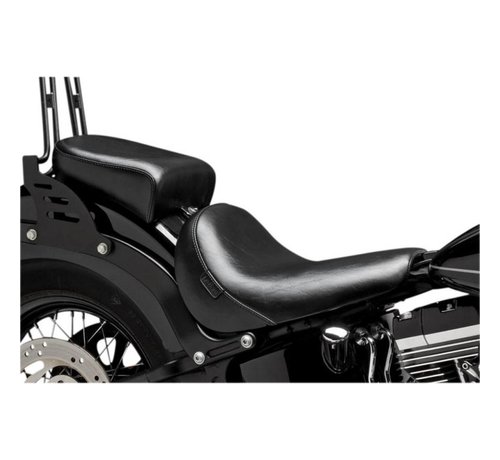 Le Pera Pillion Pad Bare Bones Smooth Softail 11-13 FXS de líneas negras: 12-16 FLS Slim: '13 FXSB