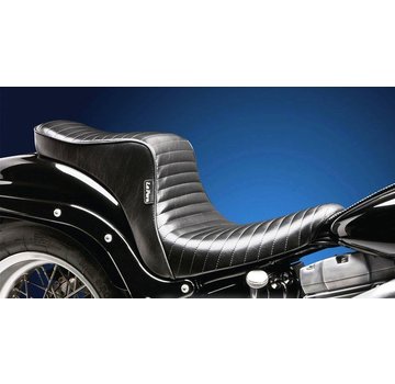 Le Pera LePera, Cherokee 2-up seat. Pleated Fits: > 06-17 Softail