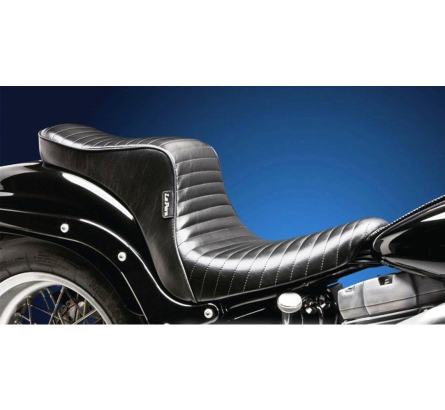 LePera Cherokee 2-up seat Pleated Fits: > 06-17 Softail