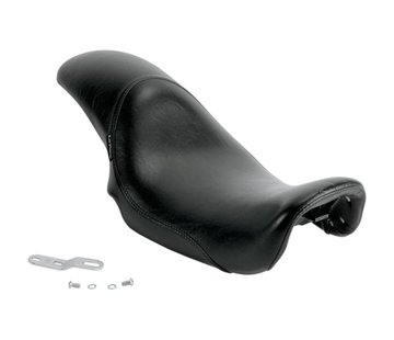 Le Pera seat Silhouette Full Length 2-up Smooth 06-17 FLD/FXD Dyna