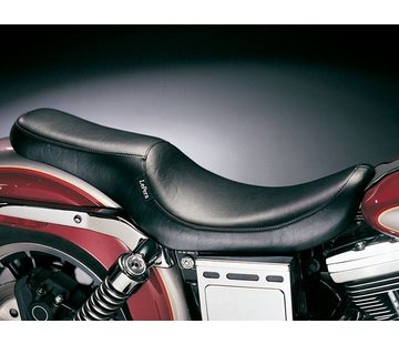 Le Pera Asiento silueta de longitud completa 2-up Smooth 06-17 Dyna FLD / FXD