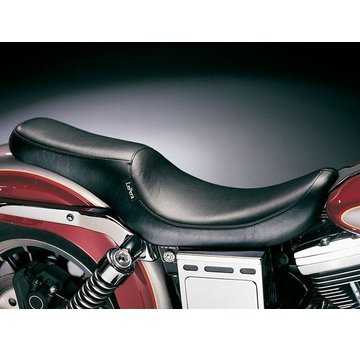 Le Pera Asiento silueta de longitud completa 2-up Smooth 06-17 Dyna FLD / FXD