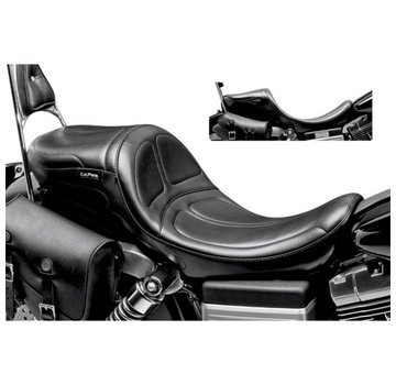 Le Pera seat Maverick Daddy Long Legs 2-up Smooth 06-17 FLD/FXD Dyna