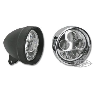 Zodiac headlight LED billet aluminum headlamps