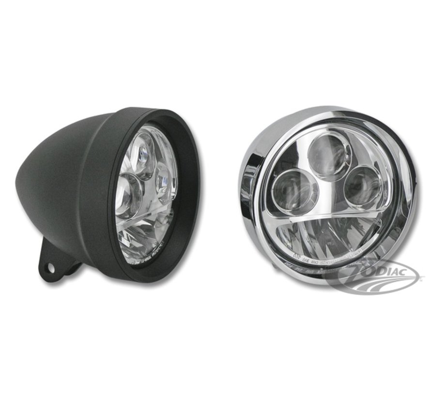 Billet Alu-Kopf-Lampen (LED)