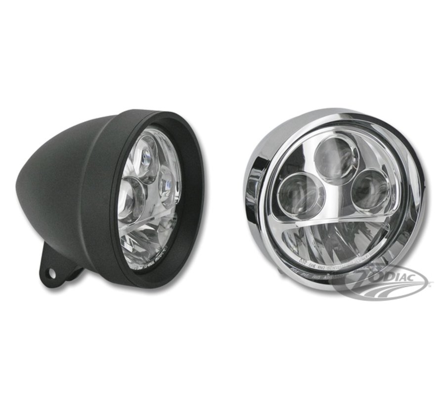 headlight LED billet aluminum headlamps